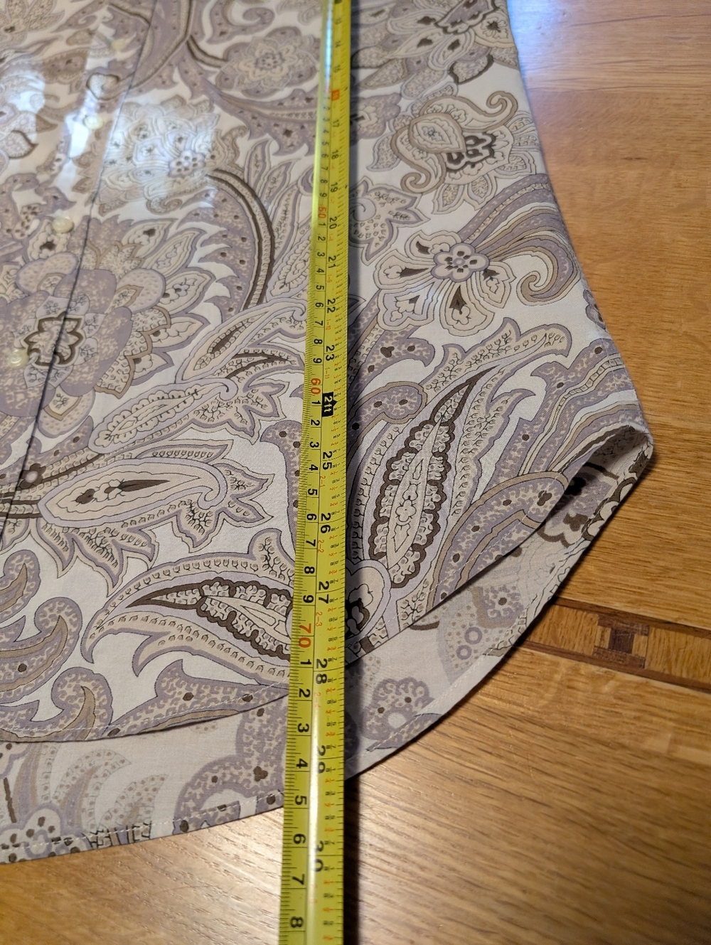 Etro Milano Men's Paisley Shirt,38 - Picture 7 of 8